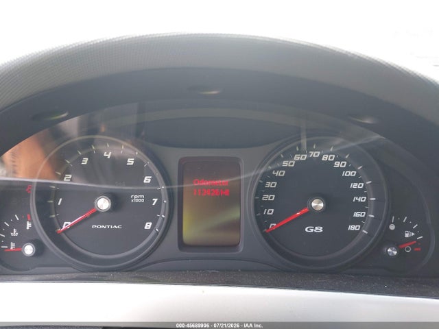 45689906 :رقم المزاد ، 6G2ER57739L239363 vin ، 2009 Pontiac G8 مزاد بيع