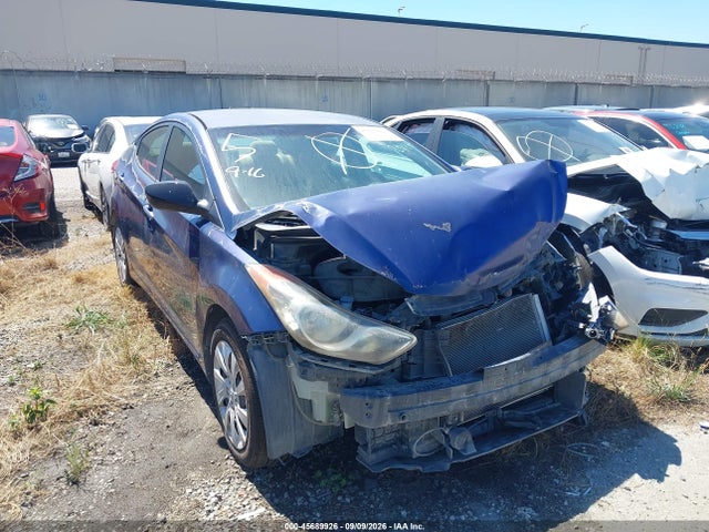 Aukcja sprzedaży 2013 Hyundai Elantra Gls, vin: KMHDH4AE8DU485073, numer aukcji: 45689926