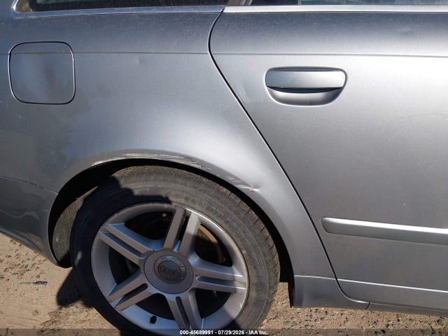 45689991 :رقم المزاد ، WAUKF78EX6A155834 vin ، 2006 Audi A4 2.0t Avant مزاد بيع