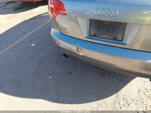 45689991 :رقم المزاد ، WAUKF78EX6A155834 vin ، 2006 Audi A4 2.0t Avant مزاد بيع