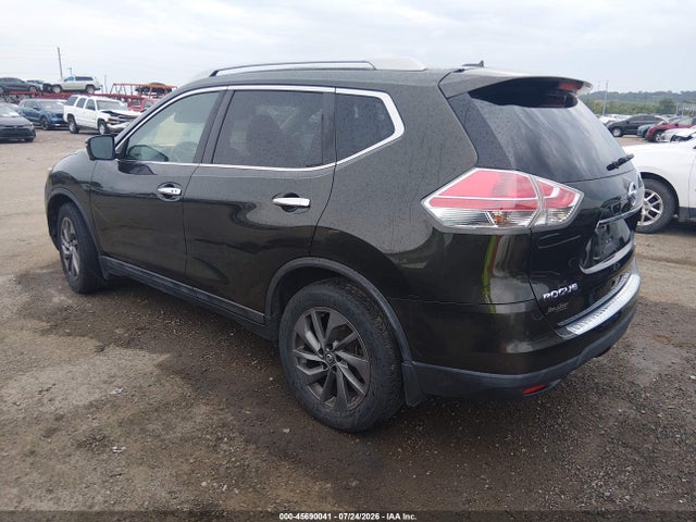 2016 Nissan Rogue Sl მანქანა იყიდება აუქციონზე, vin: 5N1AT2MT3GC832920, აუქციონის ნომერი: 45690041
