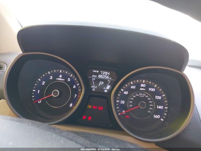 45690090 :رقم المزاد ، 5NPDH4AE0DH336994 vin ، 2013 Hyundai Elantra Gls مزاد بيع