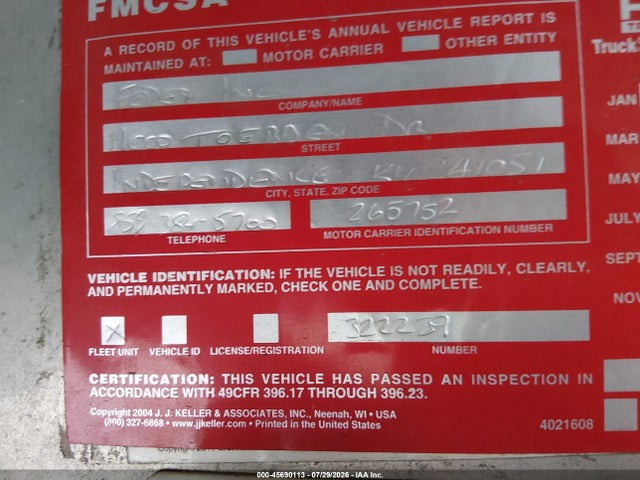 2015 Ford E-450 Stripped მანქანა იყიდება აუქციონზე, vin: 1FC3E4KL0FDA30386, აუქციონის ნომერი: 45690113