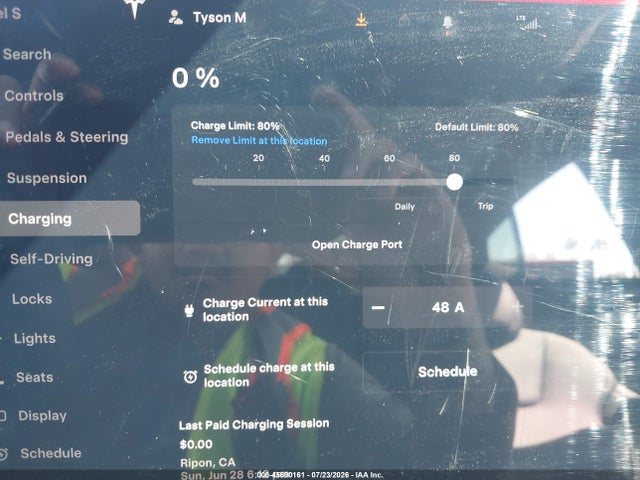 Aukcja sprzedaży 2025 Tesla Model S Rear-wheel Drive, vin: 5YJSA1E51SF550957, numer aukcji: 45690161