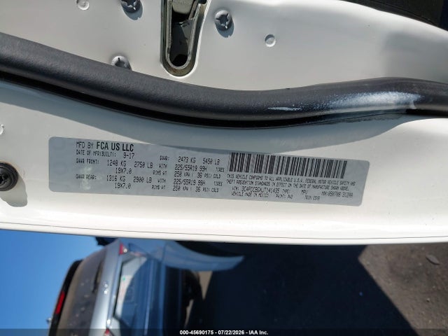 3C4PDCBGXJT141435 Dodge Journey Sxt