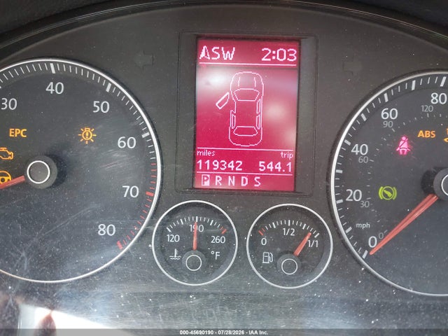 45690190 :رقم المزاد ، WVWBA71F99V014240 vin ، 2009 Volkswagen Eos Komfort مزاد بيع