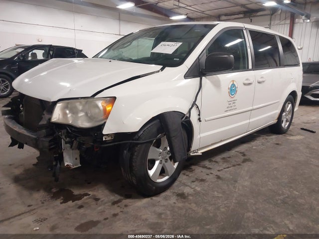 45690237 :رقم المزاد ، 2C4RDGBG9DR602955 vin ، 2013 Dodge Grand Caravan Se مزاد بيع
