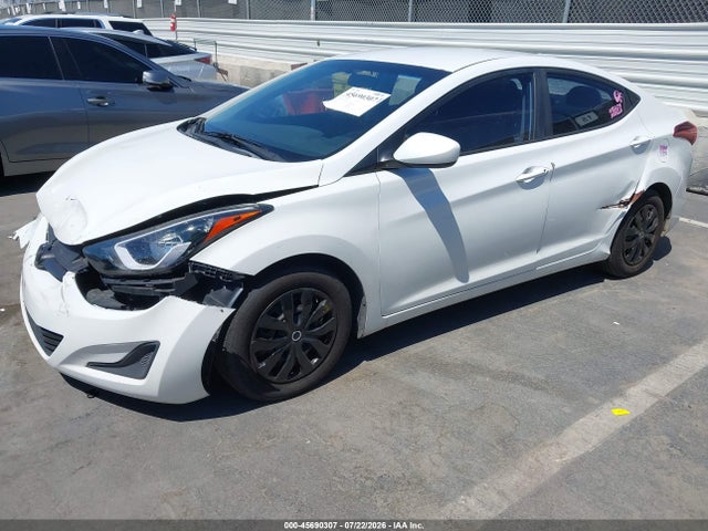 45690307 :رقم المزاد ، 5NPDH4AE8GH713589 vin ، 2016 Hyundai Elantra Se مزاد بيع