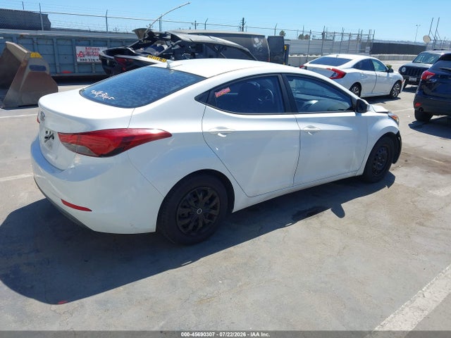 45690307 :رقم المزاد ، 5NPDH4AE8GH713589 vin ، 2016 Hyundai Elantra Se مزاد بيع