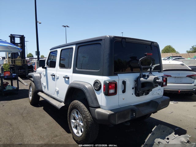 Aukcja sprzedaży 2018 Jeep Wrangler Unlimited Sport S 4x4, vin: 1C4HJXDG8JW224339, numer aukcji: 45690312