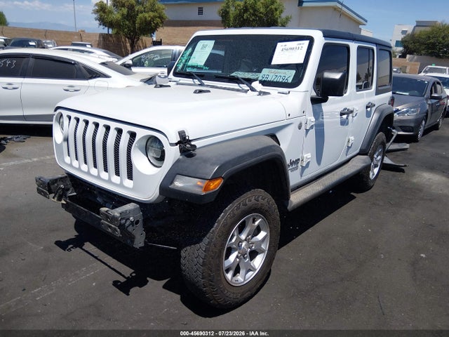 Продажа на аукционе авто 2018 Jeep Wrangler Unlimited Sport S 4x4, vin: 1C4HJXDG8JW224339, номер лота: 45690312