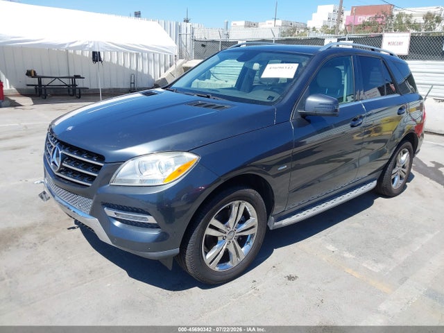 45690342 :رقم المزاد ، 4JGDA2EB4CA017883 vin ، 2012 Mercedes-benz Ml 350 Bluetec 4matic مزاد بيع