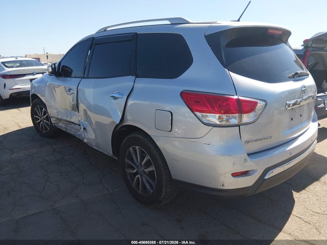 2015 Nissan Pathfinder Platinum/s/sl/sv მანქანა იყიდება აუქციონზე, vin: 5N1AR2MN3FC638421, აუქციონის ნომერი: 45690388