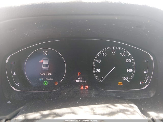 2018 Honda Accord Lx მანქანა იყიდება აუქციონზე, vin: 1HGCV1F1XJA026137, აუქციონის ნომერი: 45690395
