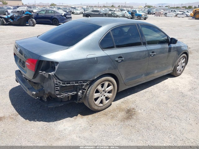 45690451 :رقم المزاد ، 3VW2K7AJ9EM445129 vin ، 2014 Volkswagen Jetta 2.0l S مزاد بيع