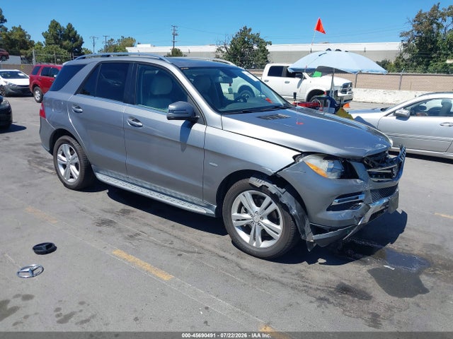 Aukcja sprzedaży 2012 Mercedes-benz Ml 350 4matic, vin: 4JGDA5HB4CA002555, numer aukcji: 45690491