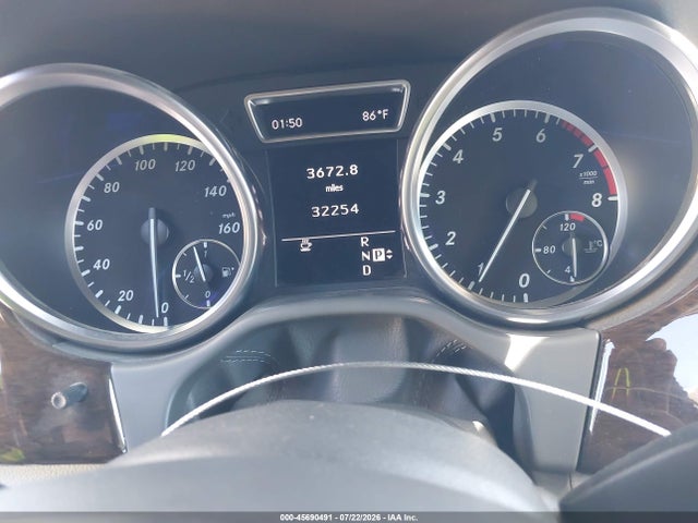 Aukcja sprzedaży 2012 Mercedes-benz Ml 350 4matic, vin: 4JGDA5HB4CA002555, numer aukcji: 45690491
