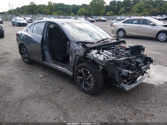 2025 Nissan Sentra Sv მანქანა იყიდება აუქციონზე, vin: 3N1AB8CV2SY265342, აუქციონის ნომერი: 45690511