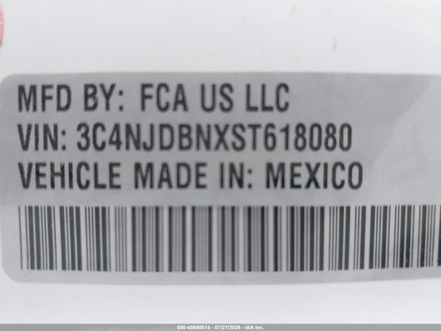 Jeep Compass Latitude 4x4 2025 3C4NJDBNXST618080 Image 9