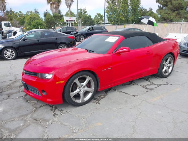 Chevrolet Camaro 1lt 2015 2G1FD3D31F9269684 Image 2