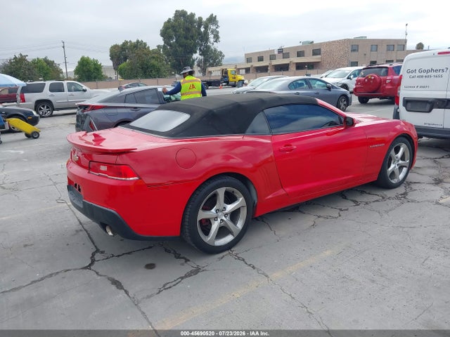 Chevrolet Camaro 1lt 2015 2G1FD3D31F9269684 Image 4