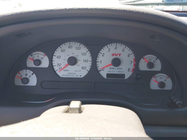 45690546 :رقم المزاد ، 1FAFP48Y84F209003 vin ، 2004 Ford Mustang Cobra مزاد بيع