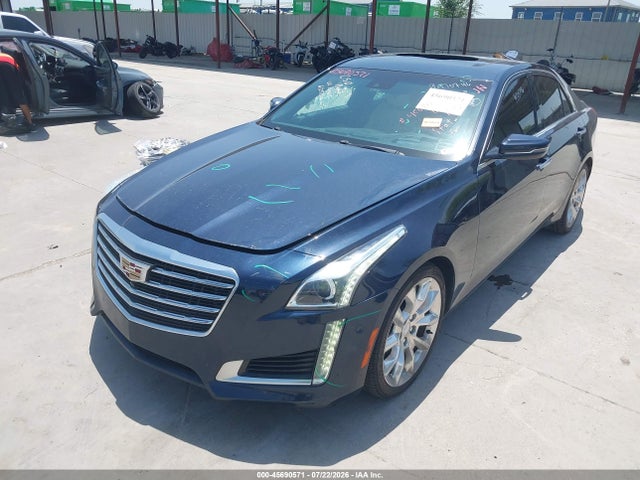2018 Cadillac Cts Premium Luxury მანქანა იყიდება აუქციონზე, vin: 1G6AY5SS7J0136283, აუქციონის ნომერი: 45690571