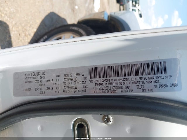 Продажа на аукционе авто 2018 Ram 2500 Tradesman  4x4 6'4 Box, vin: 3C6UR5CL1JG367018, номер лота: 45690616