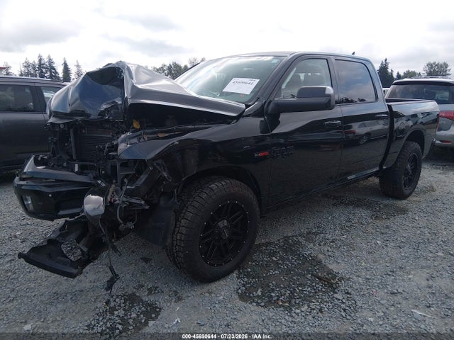 45690644 :رقم المزاد ، 1C6RR7LM0JS353243 vin ، 2018 Ram 1500 Big Horn  4x4 5'7 Box مزاد بيع