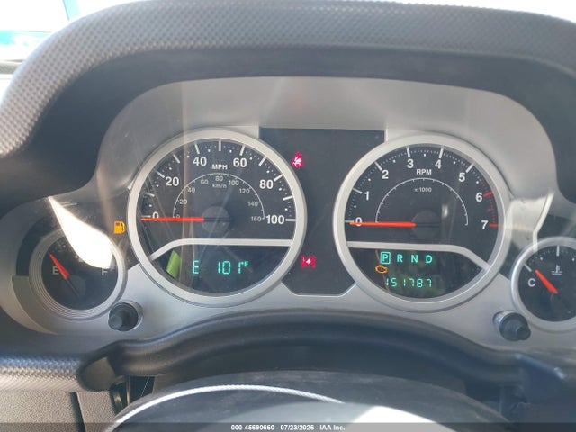 2009 Jeep Wrangler Unlimited Sahara მანქანა იყიდება აუქციონზე, vin: 1J4GA59199L781644, აუქციონის ნომერი: 45690660