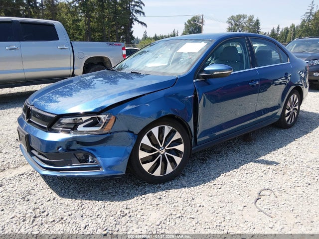 2016 Volkswagen Jetta Hybrid Sel Premium მანქანა იყიდება აუქციონზე, vin: 3VW637AJ6GM234925, აუქციონის ნომერი: 45690661