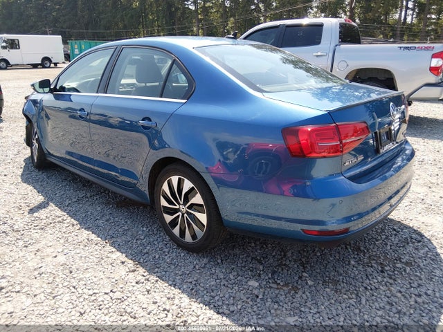 2016 Volkswagen Jetta Hybrid Sel Premium მანქანა იყიდება აუქციონზე, vin: 3VW637AJ6GM234925, აუქციონის ნომერი: 45690661