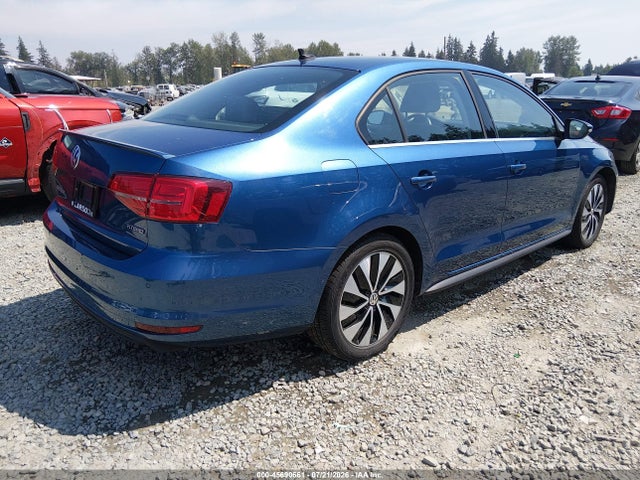 2016 Volkswagen Jetta Hybrid Sel Premium მანქანა იყიდება აუქციონზე, vin: 3VW637AJ6GM234925, აუქციონის ნომერი: 45690661