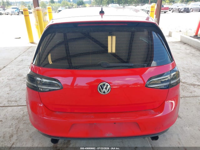 3VW4T7AUXHM076155 Volkswagen Golf Gti Autobahn 4-door/s 4-door/se 4-door/sport 4-door