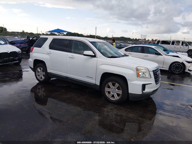 Aukcja sprzedaży 2016 Gmc Terrain Sle-1, vin: 2GKALMEK2G6222963, numer aukcji: 45690669