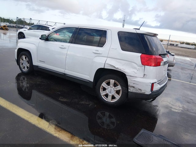 Продаж на аукціоні авто 2016 Gmc Terrain Sle-1, vin: 2GKALMEK2G6222963, номер лоту: 45690669