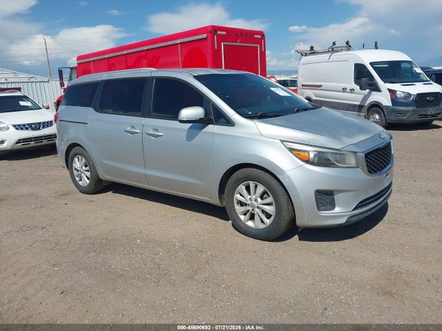 Aukcja sprzedaży 2016 Kia Sedona Lx, vin: KNDMB5C13G6090376, numer aukcji: 45690692