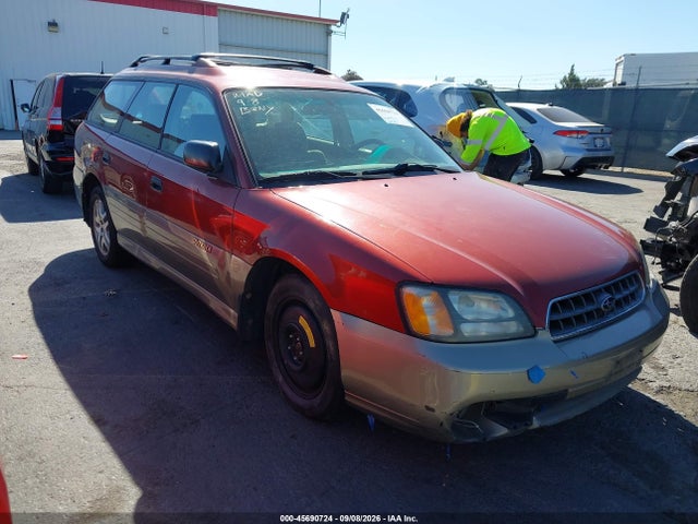 Продаж на аукціоні авто 2003 Subaru Outback, vin: 4S3BH665X37639604, номер лоту: 45690724