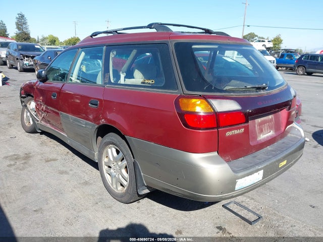 Продаж на аукціоні авто 2003 Subaru Outback, vin: 4S3BH665X37639604, номер лоту: 45690724