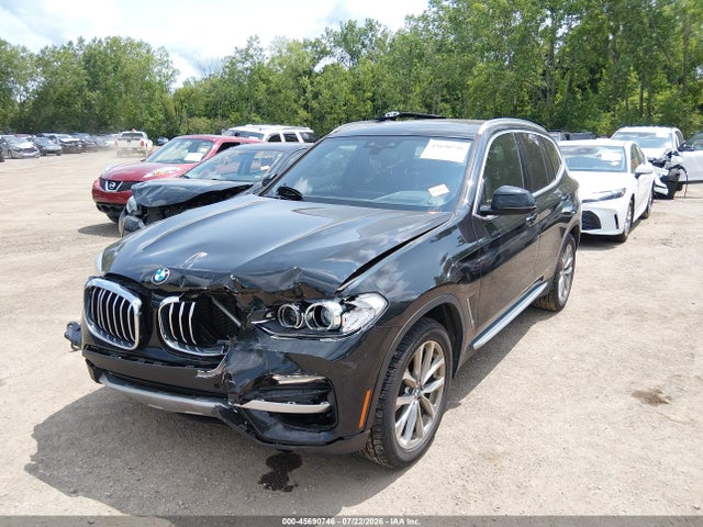 2019 Bmw X3 Xdrive30i მანქანა იყიდება აუქციონზე, vin: 5UXTR9C54KLR04643, აუქციონის ნომერი: 45690746