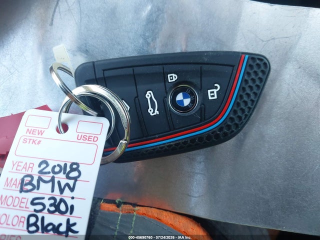 45690760 :رقم المزاد ، WBAJA5C57JWA38653 vin ، 2018 Bmw 530i مزاد بيع