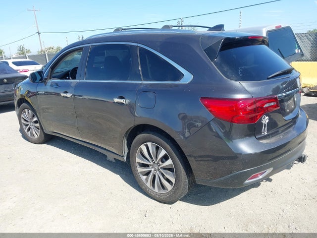 Продаж на аукціоні авто 2016 Acura Mdx Technology   Acurawatch Plus Packages/technology Package, vin: 5FRYD4H45GB054488, номер лоту: 45690803