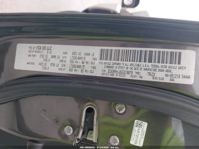 RAM 3500 Lone Star 2016 3C63RRHL0GG318879 Image 9