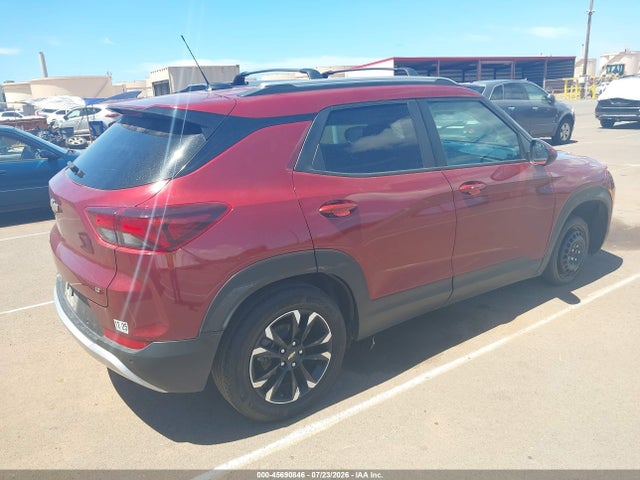 Продажа на аукционе авто 2023 Chevrolet Trailblazer Fwd Lt, vin: KL79MPS26PB069256, номер лота: 45690846