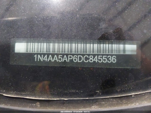 45690935 :رقم المزاد ، 1N4AA5AP6DC845536 vin ، 2013 Nissan Maxima 3.5 Sv مزاد بيع