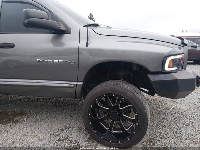 2005 Dodge Ram 3500 Slt/laramie მანქანა იყიდება აუქციონზე, vin: 3D7LS38C95G827267, აუქციონის ნომერი: 45690981