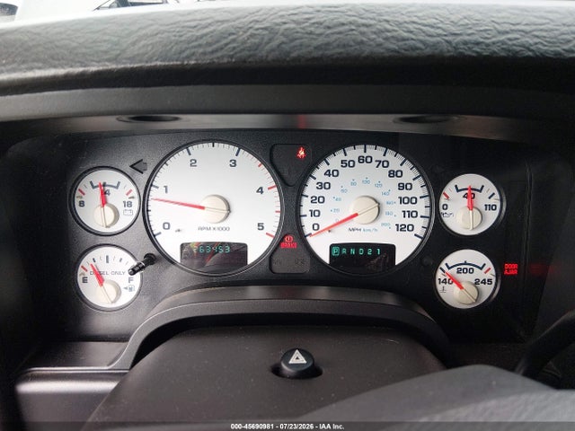 2005 Dodge Ram 3500 Slt/laramie მანქანა იყიდება აუქციონზე, vin: 3D7LS38C95G827267, აუქციონის ნომერი: 45690981