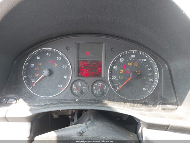 45691059 :رقم المزاد ، 3VWRM71KX9M005623 vin ، 2009 Volkswagen Jetta Se/sel مزاد بيع