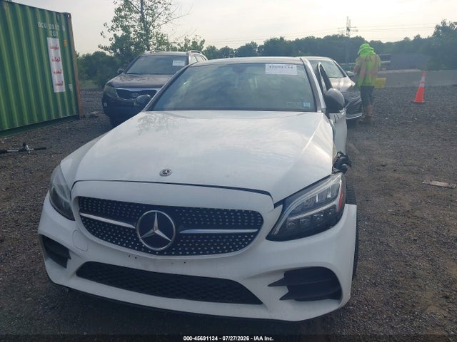 45691134 :رقم المزاد ، WDDWF8EB7LR563988 vin ، 2020 Mercedes-benz C 300 4matic مزاد بيع