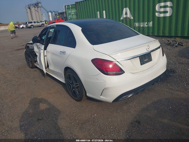 45691134 :رقم المزاد ، WDDWF8EB7LR563988 vin ، 2020 Mercedes-benz C 300 4matic مزاد بيع